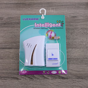 Bonne vente 32 Melody Wireless US EU UK Plug Sonnette de porte Installation facile Design moderne pour <span class=keywords><strong>maison</strong></span> ou appartement hôtel Gamme de 100M - Product Image 2