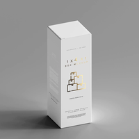 Boîtes à cosmétiques personnalisées à Double face 30ml, flacon compte-gouttes d'huile essentielle en verre, boîte en papier avec Logo