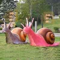 Statue d'escargot pour la maison grande statue d'escargot en fibre de verre statue d'escargot à vendre