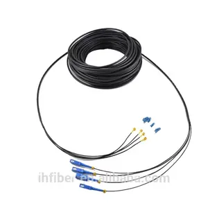 Optical FiberLC to LC GYFJH 2A1a (LSZH) 7.0mm 4 Cores single mode Base Station RRU CPRI Cable