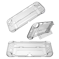 Ensemble complet pour NDS, étui de protection pour la manette Nintendo Switch, protection amovible, coque transparente en PC