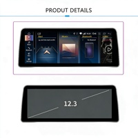 Radio Mobil Android untuk BMW F30/F31/F32/F36 NBT EVO (2013-2019) Layar 12.3" Kamera Mundur Bantuan Parkir Audio Hi-Res Android