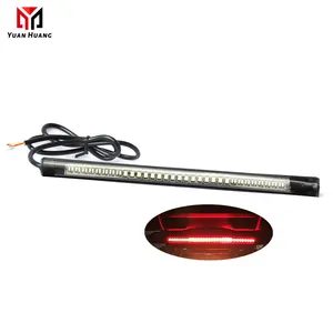 Bande Led Flexible 48 Leds feu d'arrêt moto Auto clignotant frein bande arrière feu arrière pour Lada voiture moteur