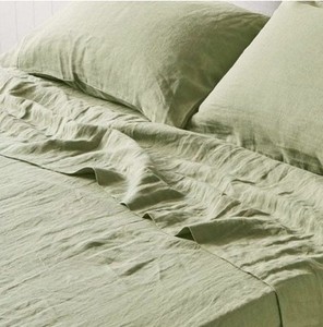 Commercio all'ingrosso Organico Set di Biancheria Da Letto Alla Moda di Alta Qualità A Buon Mercato 100 di <span class=keywords><strong>Lino</strong></span> Biancheria Da Letto di Copertura Foglio di Set di Due Letti Queen <span class=keywords><strong>Matrimoniale</strong></span> King Size - Product Image 4