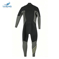 Combinaison de plongée en néoprène respirante et imperméable pour homme avec logo personnalisé 3,0 mm pour la plongée et le surf