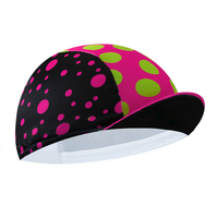 Casquette de cyclisme personnalisée 100% polyester, casquette de vélo, impression par sublimation, respirante, casquette de vélo