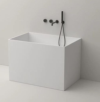 Robinet de baignoire mural en laiton avec douchette à main, mitigeur chaud/froid pour baignoire et douche, ensemble de robinetterie pour baignoire