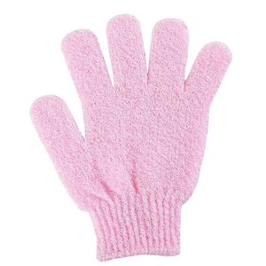 Guante de Ducha Exfoliante de Nailon al por Mayor, Guantes de Masaje para Spa, Limpieza Profunda, Eliminador de Células Muertas Suaves para Baño - Product Image 1