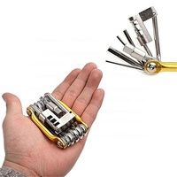 11 en 1 pliant multi-fonction vélo cyclisme mécanicien réparation outil Kit vélo clé tournevis chaîne Cutter cyclisme outils ensemble