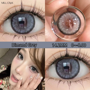 Lentilles de contact en gros effet diamant scintillant – 5 teintes populaires : <span class=keywords><strong>marron</strong></span>, vert, gris, violet, <span class=keywords><strong>bleu</strong></span> – Agrandissement naturel – OEM - Product Image 2