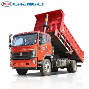Vente directe usine – Camion benne basculante HOWO 4X2 150HP neuf/occasion, poids lourd - Product Image 1
