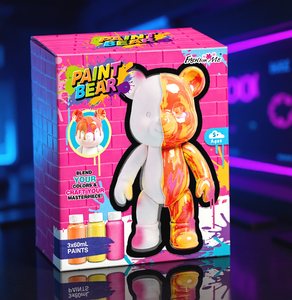 Kit Artistico Personalizzato per Bambini con Pittura Fluida Acrilica, Set <span class=keywords><strong>di</strong></span> Colori Violent Bear per Pittura a Colata - Product Image 2