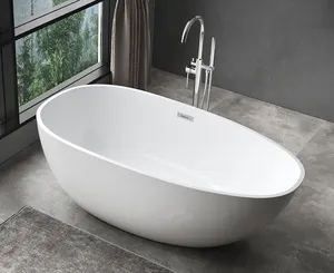 Custom Luxurious Stand Alone bathtub Bath Tub for a Relaxing Bath Experience