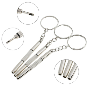 Kit de Reparación de Relojes y Gafas 3 en 1 de Acero Inoxidable con Destornillador de Precisión Cruzado y Destornillador para Gafas 2 en 1 - Product Image 2