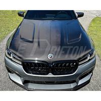 Capot en fibre de carbone de style CS pour capot BMW série 5 F90 M5 G30