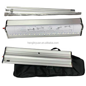 Cuộn lên quảng cáo biểu ngữ đứng rollup Standee nhôm cuộn màn hình đứng có thể thu vào biểu ngữ - Product Image 3