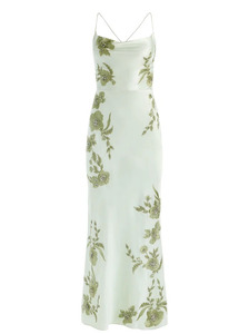 Vestido de lunares blanco y negro para mujer, vestido mini sin mangas con cuello en V, informal, vintage, con encaje bordado, con lazo en la espalda, estilo retro - Product Image 2