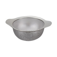 Panier de cuisine à trous denses en acier inoxydable pour le lavage du riz Panier à légumes Passoire étanche