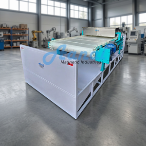 Separador Magnético de Banda Húmeda Industrial de Alta Resistencia para Extracción de Hierro en Lodos, Máquina para Procesamiento de Minerales y Separación Magnética Húmeda - Product Image 2
