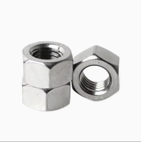 Écrou hexagonal en acier au carbone zingué résistant à la corrosion pour l'exploitation minière M1.4-M72 DIN 934 entièrement fileté autobloquant usiné CNC
