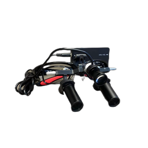 Alette dentali binoculari ad alto ingrandimento <span class=keywords><strong>6X</strong></span> con fari dentali elettrici 5W e occhiali protettivi - Product Image 1