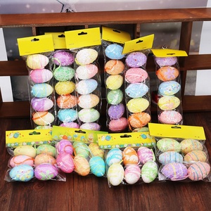 Venta al por Mayor de Huevos de Pascua de Diseño Nuevo en Varios Colores, Paquete de 6 Unidades para Pintar, Regalo para Niños - Product Image 4