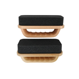 Brosse à chaussures en bambou avec manche pour le nettoyage domestique, lot de 2 - Product Image 4