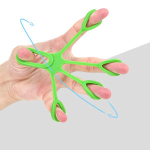 Silikon <span class=keywords><strong>Finger</strong></span> Trainer Exerciser Ring Mini <span class=keywords><strong>Finger</strong></span> Extension Übung Flexibler Stretching Ring - Product Image 1