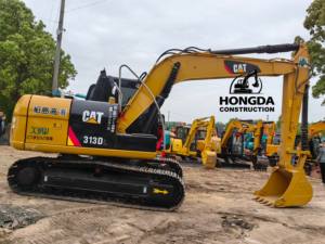 Pelle hydraulique sur chenilles CAT 313DL de bonne qualité petite machine de creusement d'occasion à chaud - Product Image 5