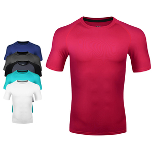 Custom <b>Men's</b> Compression Shirt Quick Dry <b>Base</b> <b>Layer</b> Gym Wear Sports Workout Fitness Muscle Fit T Shirt for <b>Men</b> - Product Image 1