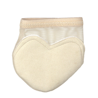 Chaussons de danse orientale, de danse lyrique et de ballet, avec coussinets pour les orteils et l'avant-pied, accessoire de fitness