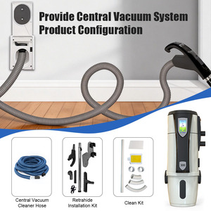 <span class=keywords><strong>Aspirateur</strong></span> central industriel <span class=keywords><strong>sans</strong></span> <span class=keywords><strong>sac</strong></span> intégré/centralisé avec boîte ondulée pour usage hôtelier - Product Image 1