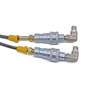 고압 블랙 나일론 튜브 호스 조립 유연한 꼰 절연 강철 와이어 유압 내유성 하드 테스트 절단 - Product Image 4