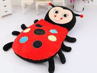 Vente en gros énorme oreiller de lit en forme d'ours en peluche-coussin de sol pour la décoration de la chambre des enfants, canapé de sieste pour bébé