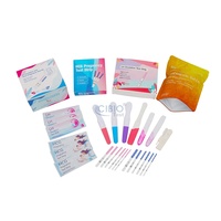 Tira de prueba de embarazo HCG sensible, fiable y fácil de usar, kit de diagnóstico de oro coloidal de un solo paso, certificado CE Clase II, al por mayor