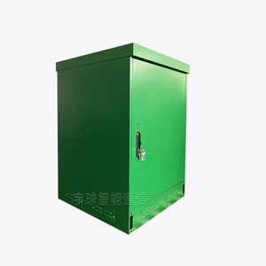 Armoire de rangement extérieure en acier 15U, étanche, rectangulaire, pour utilisation en parc - Product Image 5