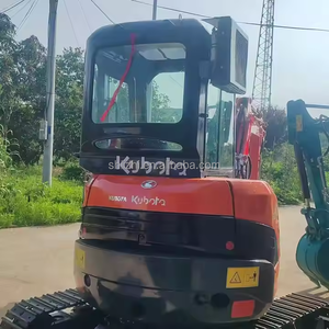 Mini Original Japanischer Gebrauchtbagger Kubota U35 3,5-Tonnen-Hydraulik-Raupenbagger mit Guter Leistung zum Verkauf in Shanghai - Product Image 4