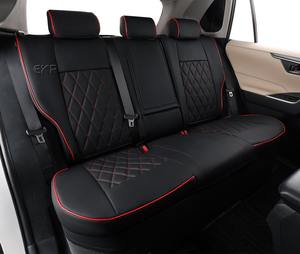 EKR Ensemble complet de housses de siège de voiture en cuir pour <span class=keywords><strong>Dodge</strong></span> Journey 2013-2022 Matériau respirant - Product Image 4