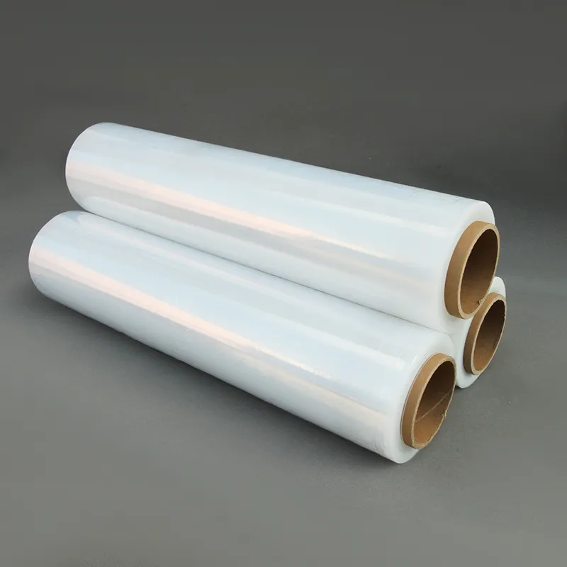 Kunden spezifische OEM-Kunststoff-PE-Wickel folie transparente Stretch folien folie für Industrie verpackungen 7