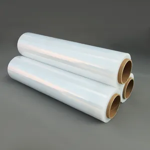 customized OEM plastic PE wrapping winding film transparent stretch film wrap for Industry Packing 7