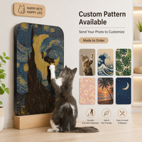 Griffoir pour chat et chien en carton ondulé écologique, durable, facile à assembler, design classique et moderne, plusieurs styles, personnalisable