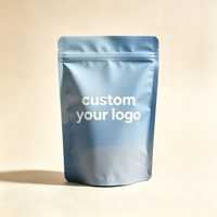 Op maat gemaakte logo food grade hersluitbare stand-up pouch met ritssluiting BOPP/AL/PE verpakking voor noten, snacks, chocolade & gedroogd fruit