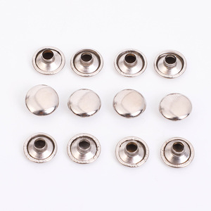 Remaches Metálicos de Doble Cara de Aleación de Zinc, Duraderos, para Decoración de Bolsos, Zapatos, Sombreros y Cinturones - Product Image 2