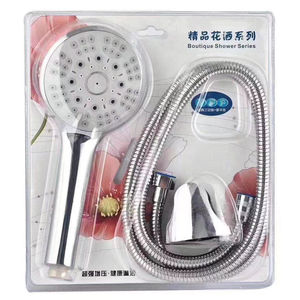 Pomme <span class=keywords><strong>de</strong></span> douche à main haute pression, salle <span class=keywords><strong>de</strong></span> bains, haute pression, avec tuyau et <span class=keywords><strong>support</strong></span> - Product Image 3