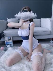 Costumes de Cosplay Sexy tenue de femme de chambre blanche, sous-vêtements de Style Kawaii de serveuse japonaise, uniforme de Lingerie Sexy pour femmes <span class=keywords><strong>2022</strong></span> - Product Image 4