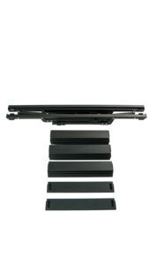 Table pliante professionnelle imperméable noire Chanodug FX-7155-IGT en aluminium pour la randonnée - Product Image 2