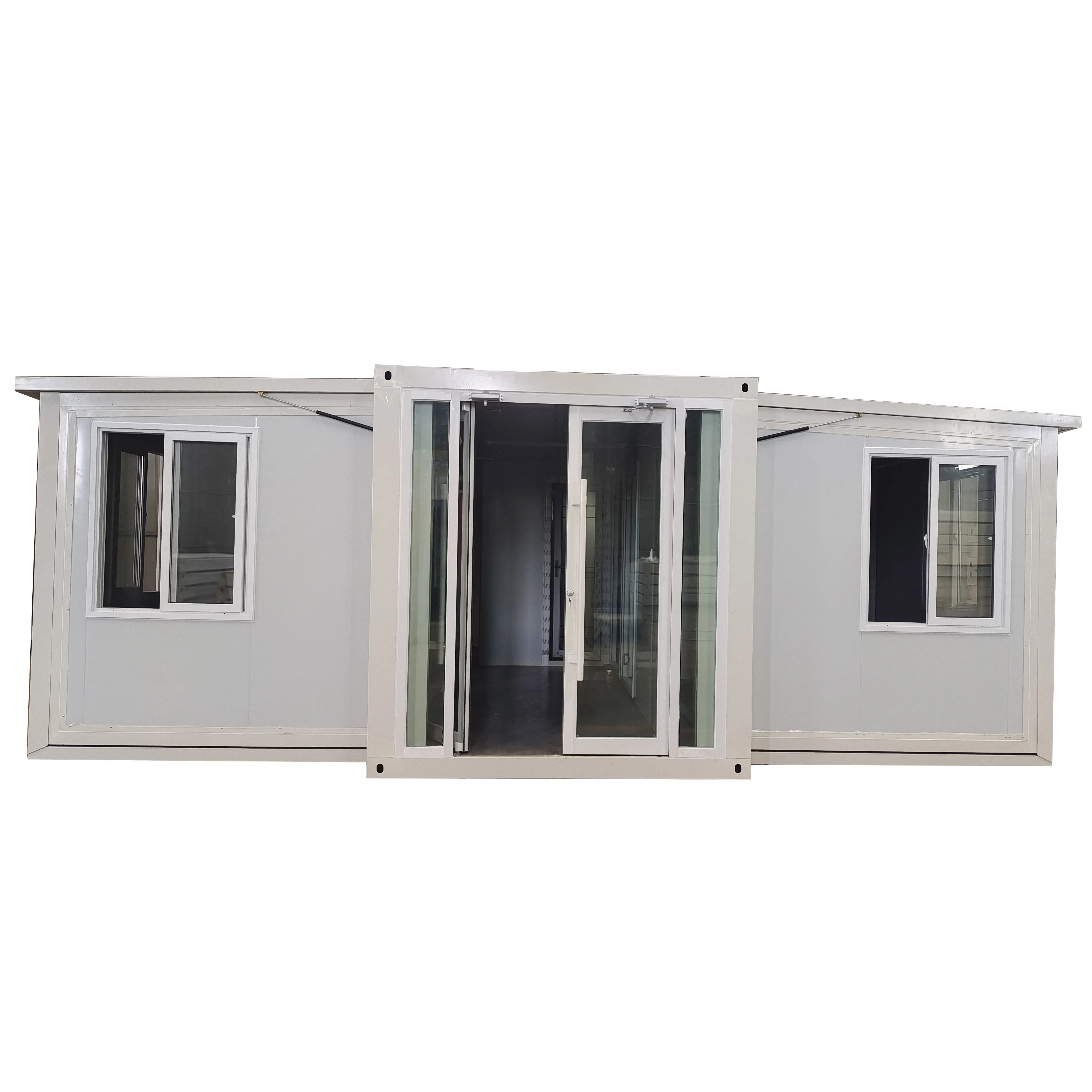 Thiết Kế Mới 20 Ft Sang Trọng Giá Thấp Nhanh Chóng Xây Dựng Modular Di Chuyển Gấp Mở Rộng Nhà Cho Khách Container Nhà