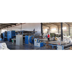 Ligne de production automatique de non-tissés chimiquement liés pour la fabrication de feutres de coton soyeux et de supports de tapis - Product Image 4