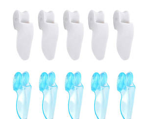 Séparateur de couvre-orteils pour orthèse SEBS élastique à usage quotidien pour le divertissement sportif Séparation des os du gros pied <span class=keywords><strong>Hallux</strong></span> <span class=keywords><strong>Valgus</strong></span> - Product Image 6