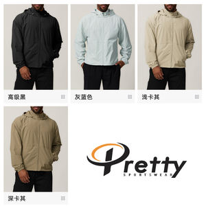 Chaquetas con Cremallera <span class=keywords><strong>para</strong></span> <span class=keywords><strong>Hombre</strong></span>, Chaqueta de Senderismo y Camping <span class=keywords><strong>para</strong></span> <span class=keywords><strong>Hombre</strong></span>, Sudadera con Capucha y Cremallera <span class=keywords><strong>para</strong></span> Caminatas Urbanas, Sudadera Deportiva Informal - Product Image 3